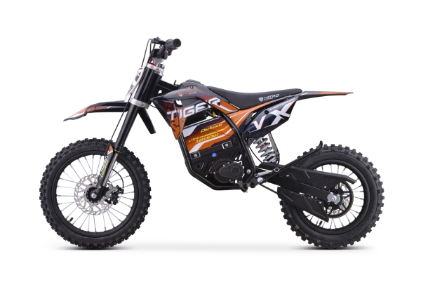 NITRO MOTORS 1600W 48V Lithium Eco midi Dirtbike Tiger VX DLX 14"